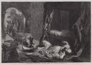 征服王ウィリアムの死 作： John Gilbert